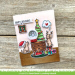 Lawn Fawn REVEAL WHEEL LITTLE SNOW GLOBE DOG ADD-ON Die - Image 5
