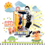 Pebbles Cool Boy ACCENT STICKERS 73pc - Image 3