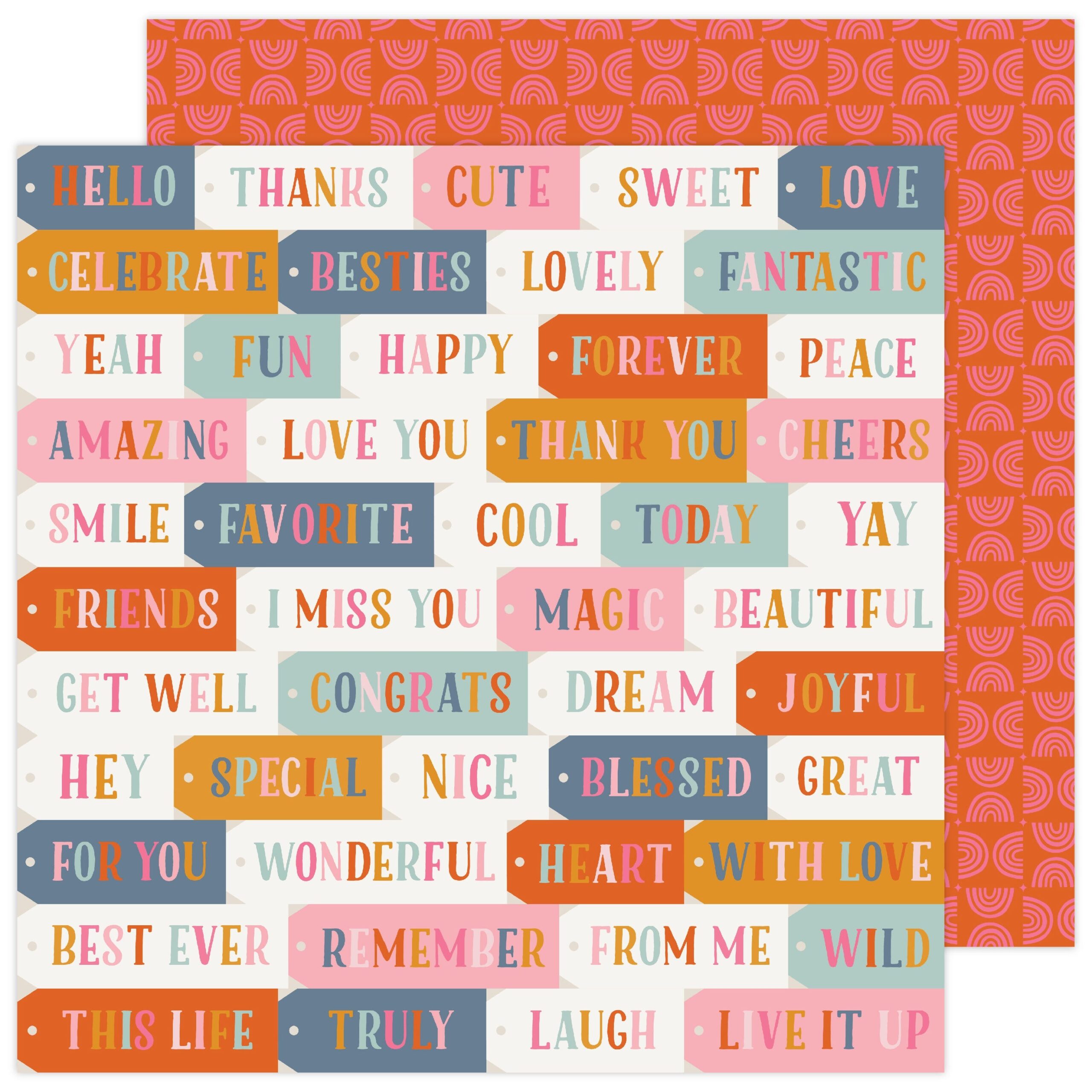 IMG-3070_aca46fc0-9df7-49b0-9f8a-16d77d11ca25.jpg AC Jen Hadfield Stardust THIS LIFE 12"X12" Scrapbook Paper - Image 1