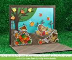 Lawn Fawn Cuts STITCHED HILLSIDE POP-UP Landscape Custom Craft Die - Image 6