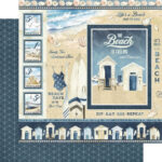 Graphic 45 BEACH IS CALLING 12X12 Scrapbook Collection Pack - Image 3