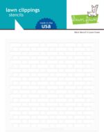 Lawn Fawn Lawn Clippings BRICK Stencil