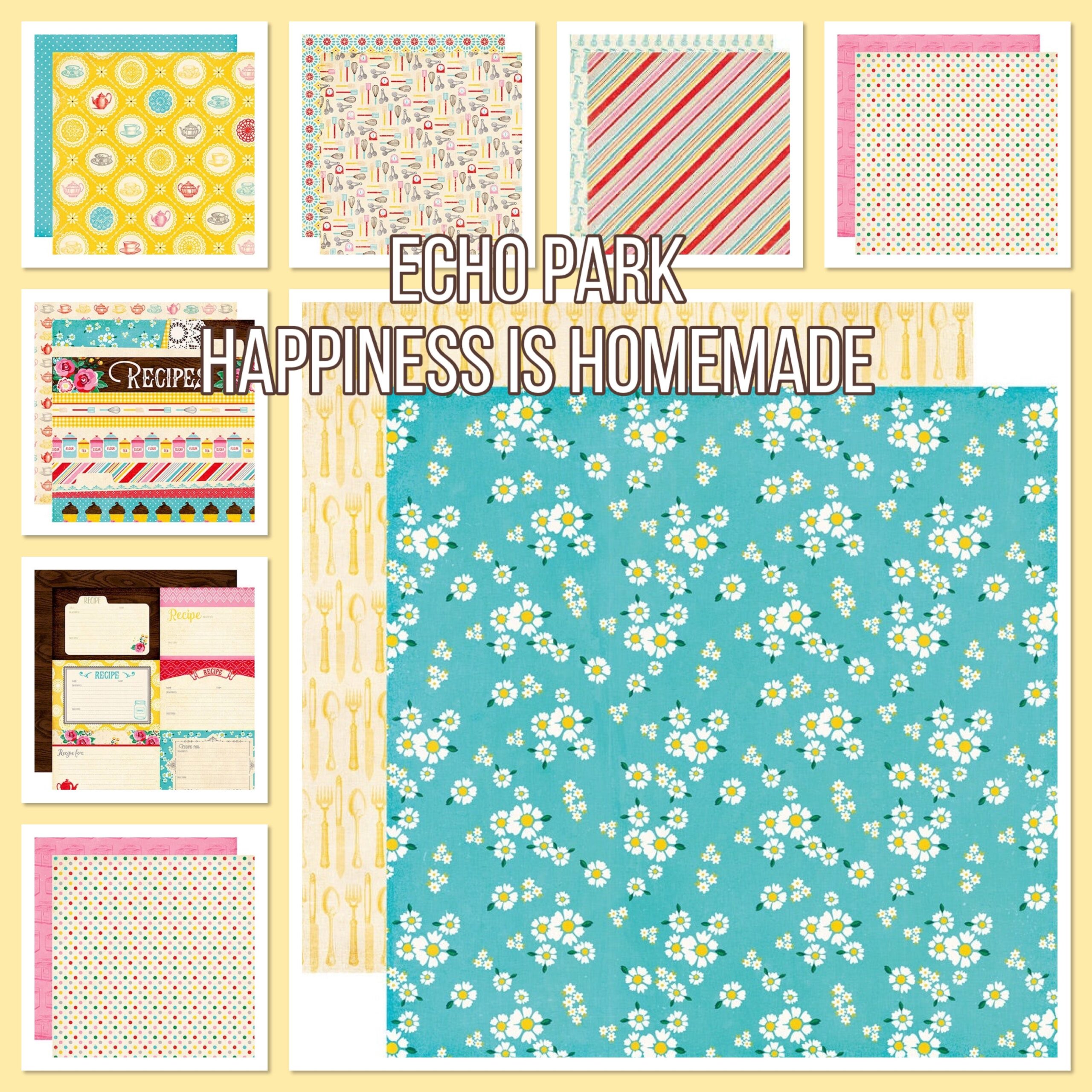 IMG-4611.jpg Echo Park HAPPINESS IS HOMEMADE Paper Kit - Image 1