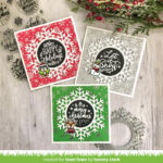 Lawn Fawn MAGIC HOLIDAY MESSAGES Clear Stamps 14 pc - Image 2
