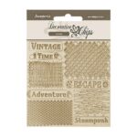 Stamperia Decorative Chips Voyages Fantastiques Nets Scb204 Chipboard 9pc