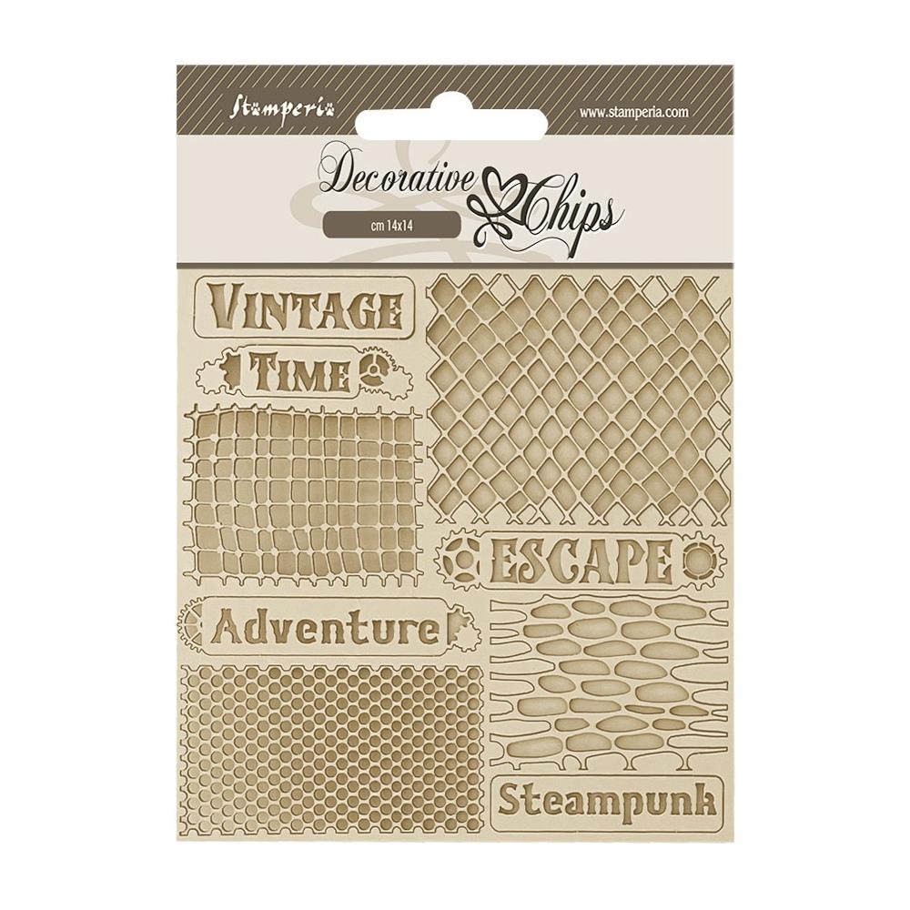 IMG-5687.jpg Stamperia Decorative Chips Voyages Fantastiques Nets Scb204 Chipboard 9pc - Image 1