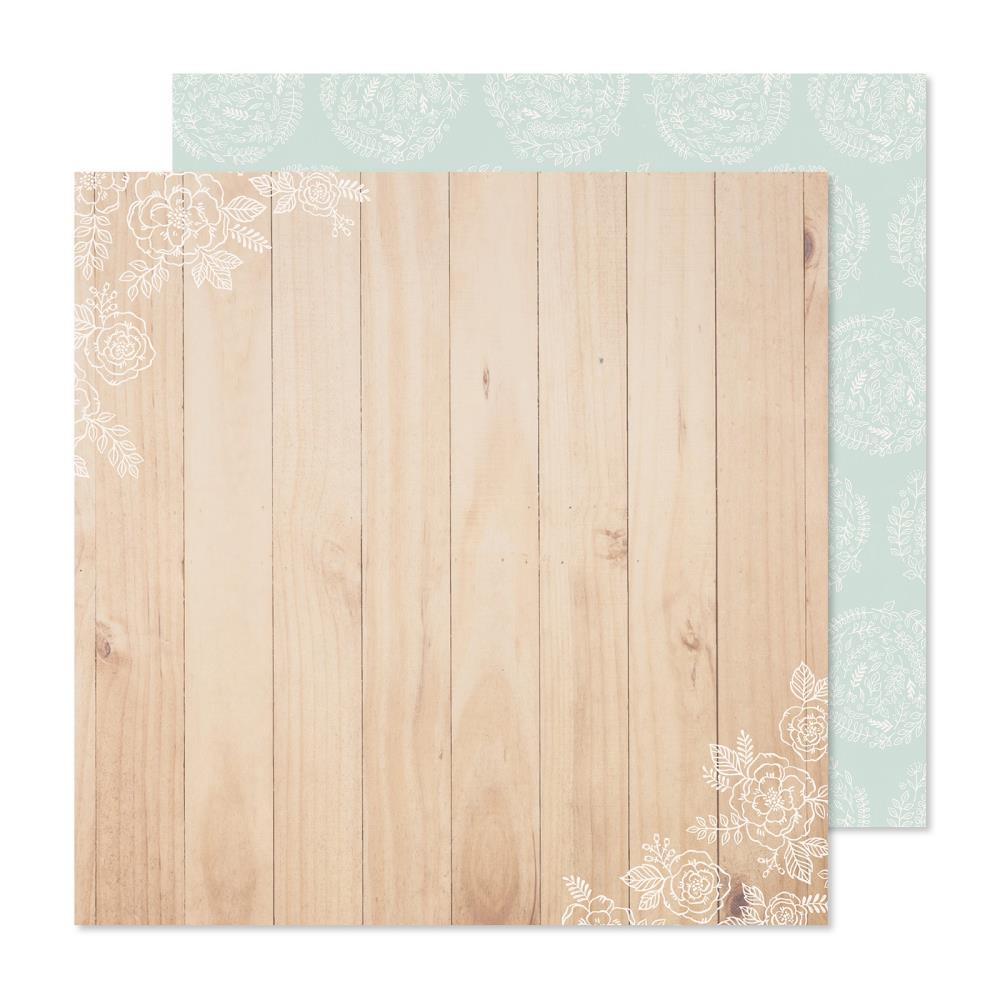 IMG-5700.jpg Crate Paper GINGHAM GARDEN TIMELESS 12”X12” Scrapbook Paper - Image 1