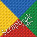 LEGO MULTI-COLOR BUILDING BLOCKS Scrapbook Paper - Image 2