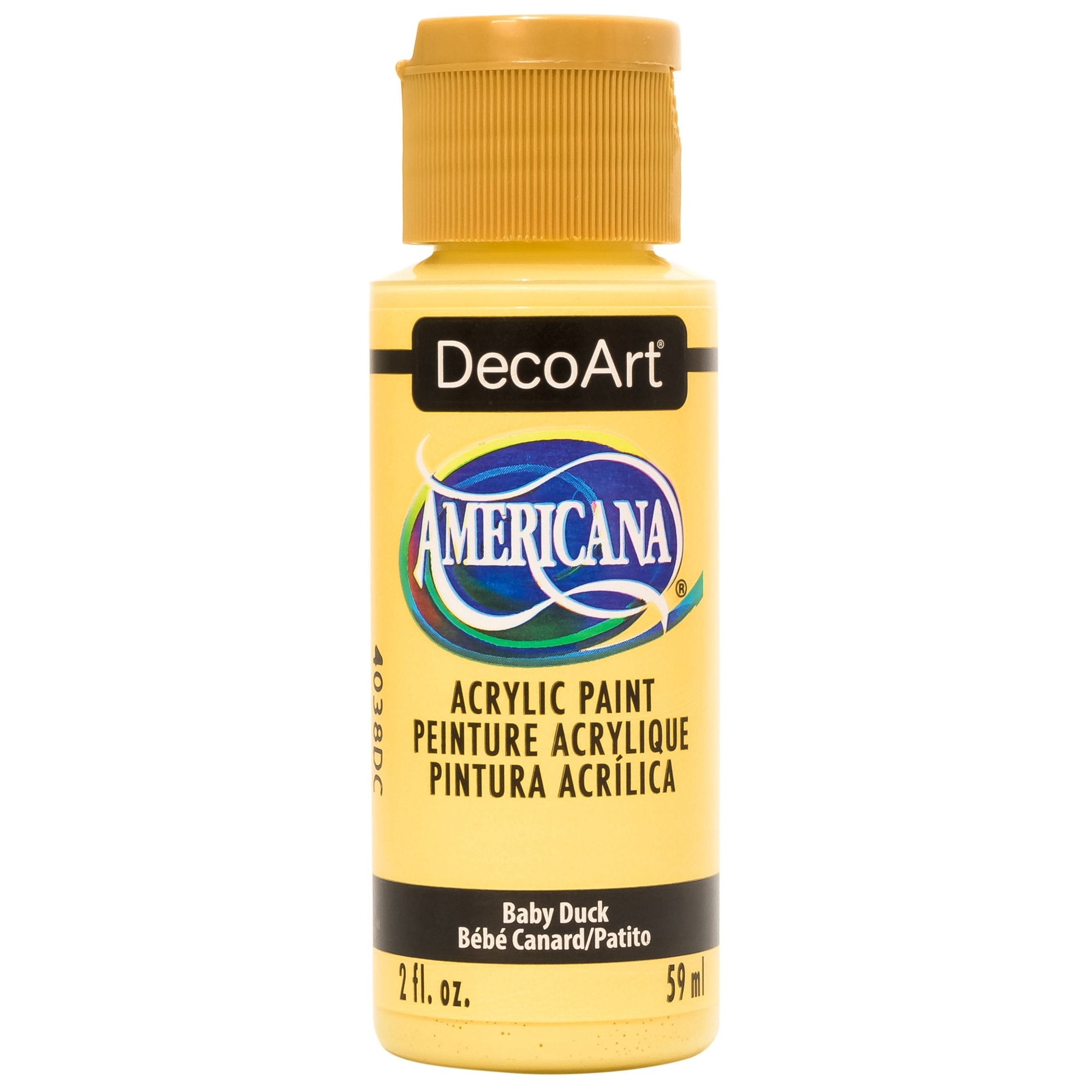 IMG-7070.jpg DecoArt Americana BABY DUCK Acrylic Paint 2oz - Image 1