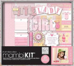 Me & My Big Ideas BABY GIRL Mambi Kit 8”X8” Premade Scrapbook Album - Image 3