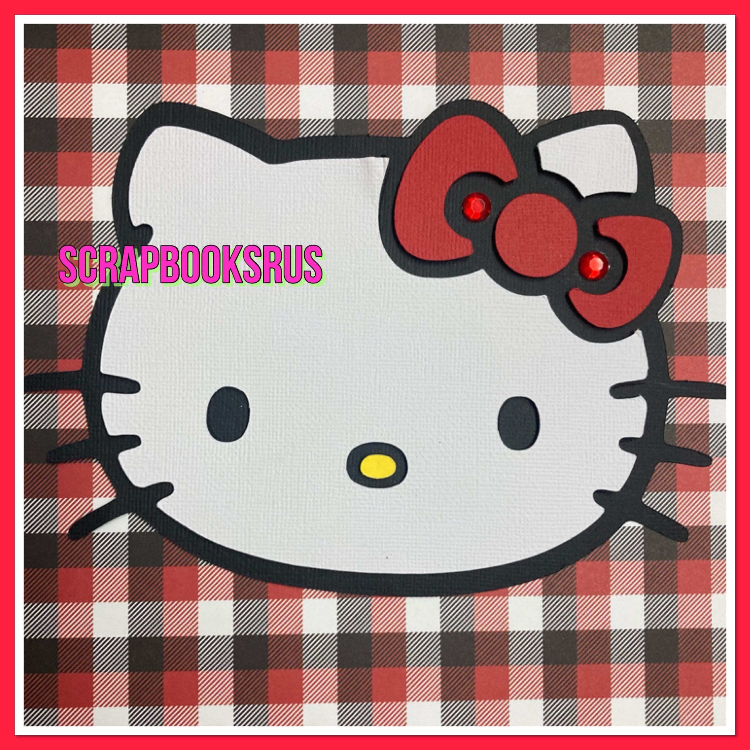 IMG-9027.jpg Scrapbooksrus Large HELLO KITTY 3D Scrapbook DieCut Embellishment - Image 1