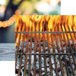 Reminisce Backyard BBQ GRILLING TIME 12"X12" Scrapbook Paper