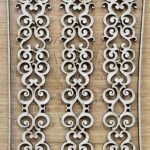 Little Birdie Primed Chipboard ORNATE SCROLLS 1pc