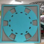 Page Frame ROULETTE CHIP 12"x12" Scrapbook Overlay LV