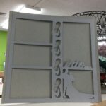Page Frame WEDDING I DO 12"x12" Scrapbook Overlay - Image 2