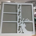 Page Frame WEDDING I DO 12"x12" Scrapbook Overlay - Image 3