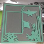 Page Frame UNDER THE SEA 12"x12" Scrapbook Overlay