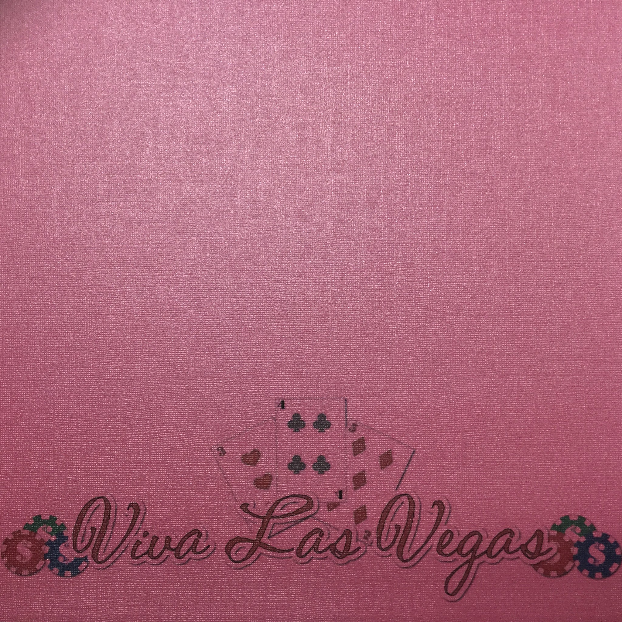 IMG_0331.jpg Viva Las Vegas Feather Boa 12"X12" Scrapbook Bling Paper - Image 1