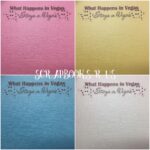 What Happens In Vegas Sassy Bling Cardstock Paper - Image 2