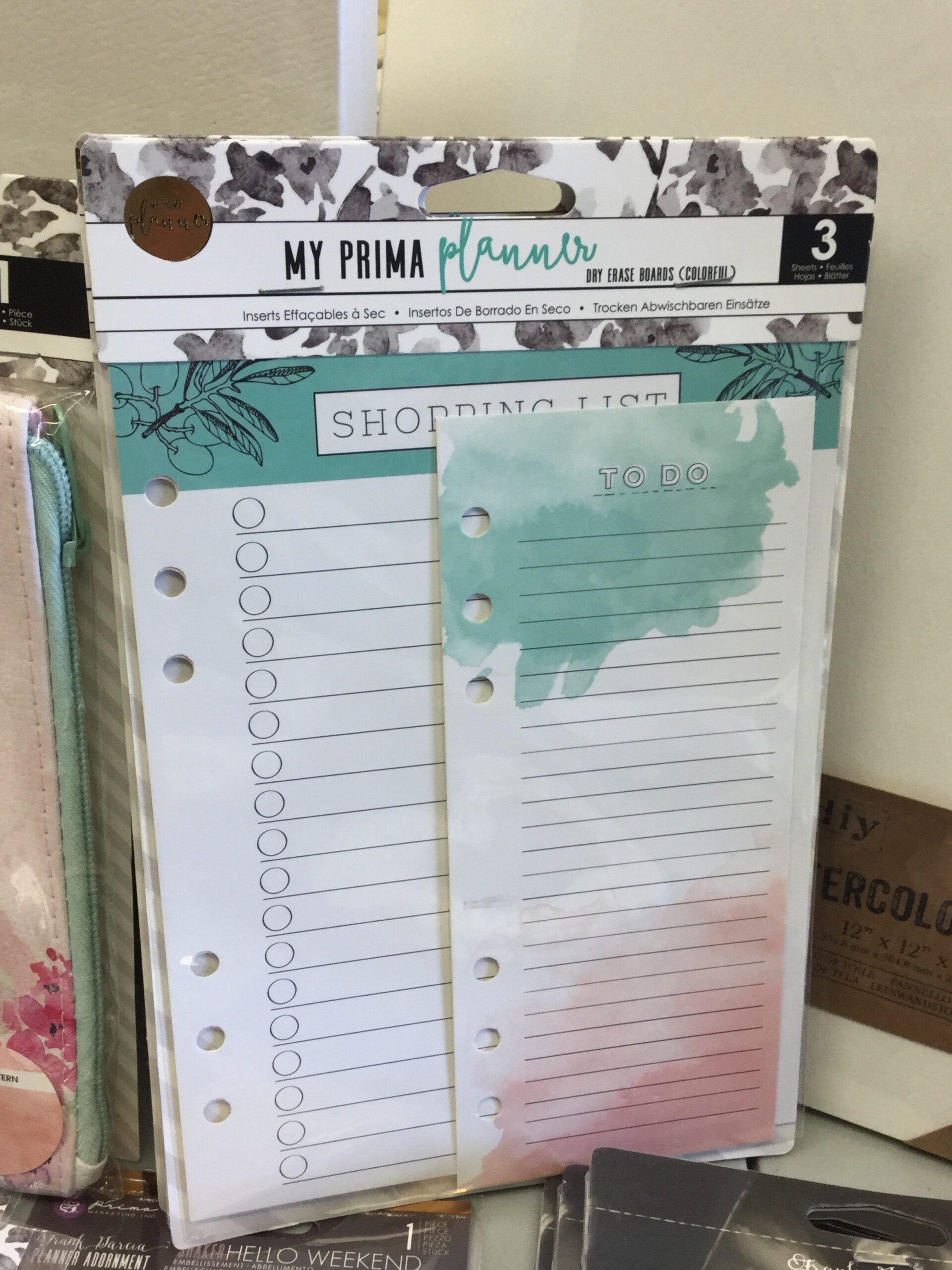 IMG_0859.jpg My Prima Planner DRY ERASE BOARDS Colorful 3pc - Image 1