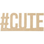 Kaisercraft Beyond #CUTE 3D Wood Wall Art