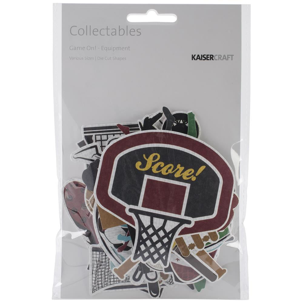 IMG_1181.jpg Kaisercraft GAME ON! Collectables Cardstock Die-Cuts 50pc - Image 1