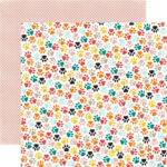 Echo Park Meow KITTY PAWS 12x12 Scrapbook Paper
