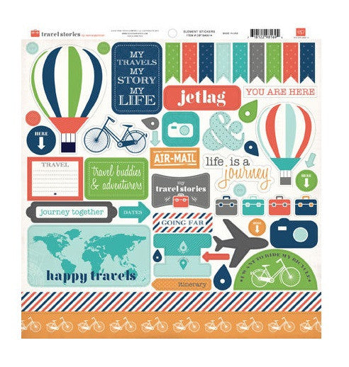 IMG_1504.jpg Echo Park TRAVEL STORIES 12X12 Stickers 50+ - Image 1