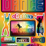 Reminisce DieCut Stickers DANCE 10pc