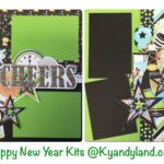 Page Kit (2) 12X12 NEW YEAR CHEERS Scrapbook @Scrapbooksrus