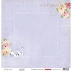 Scrapberrys Juliet Collection SWAN LAKE 12"X12" Paper