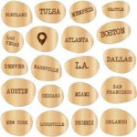 Studio Calico CITIES Wood Veneer 20 pieces - Image 3