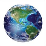 Reminsce Outer Space MOTHER EARTH 12"X12" Diecut Sheet