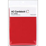American Crafts 12 Paper ENVELOPES ROUGE 5"X 7"