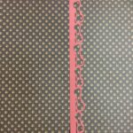 DOG BONES Diecut Border Red 2.5"X12"