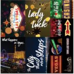 Reminisce LAS VEGAS 12"X12" Scrapbook Kit 9pc - Image 2