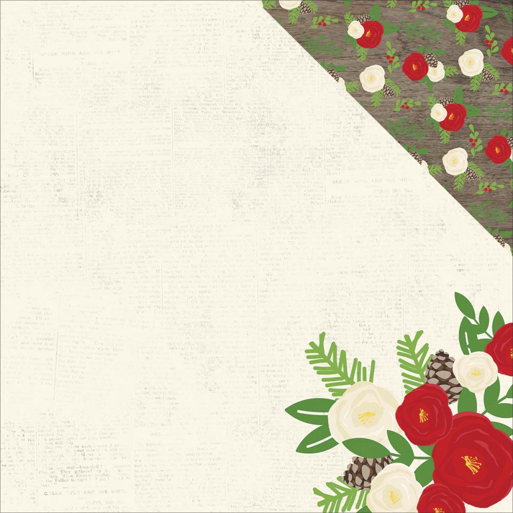 IMG_2745.jpg Simple Stories Very Merry SEASON'S GREETINGS 12x12 Paper - Image 1