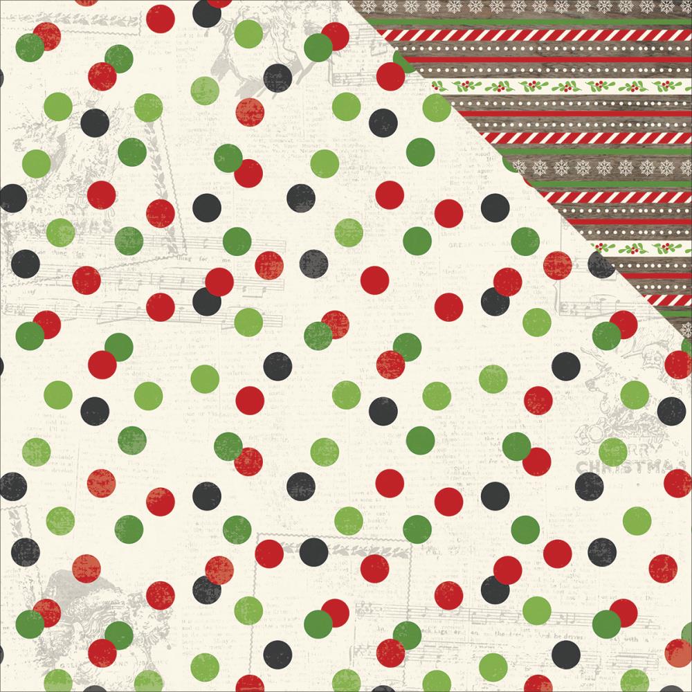IMG_2746.jpg Simple Stories Very Merry HOLIDAY CHEER 12x12 Paper - Image 1