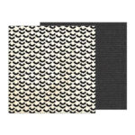 Pebbles MIDNIGHT HAUNTING BATTY 12"X12" Paper