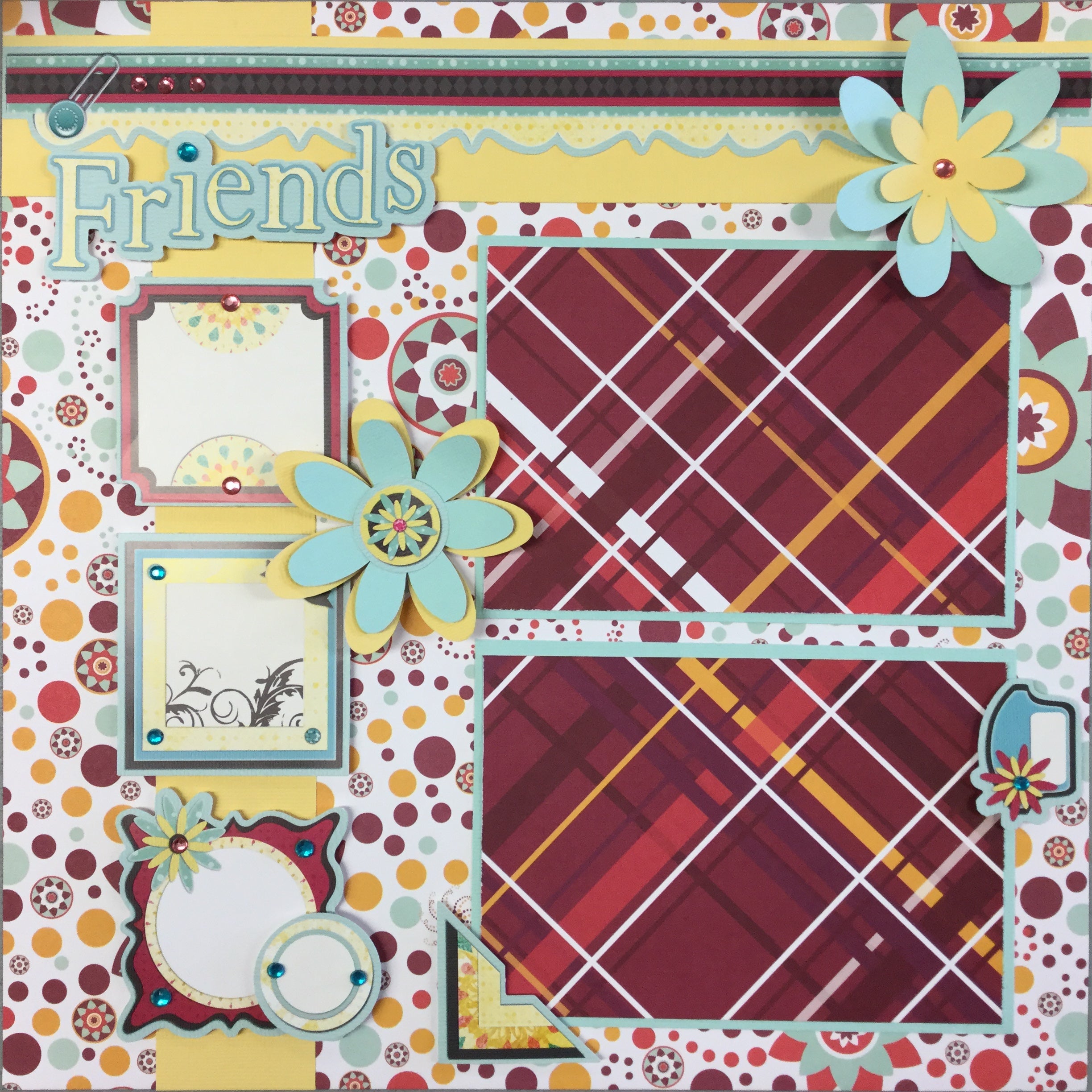 IMG_3052.jpg Page Kit (2) 12X12 FRIENDS Scrapbook @Scrapbooksrus - Image 1
