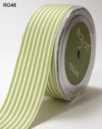May Arts IVORY STRIPES 1.5" Ribbon 1 yard yd - Image 9
