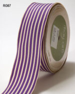 May Arts IVORY STRIPES 1.5" Ribbon 1 yard yd - Image 15