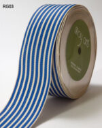 May Arts IVORY STRIPES 1.5" Ribbon 1 yard yd - Image 6
