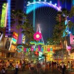 The Linq High Roller Live Las Vegas 12”X12” Scrapbook Paper