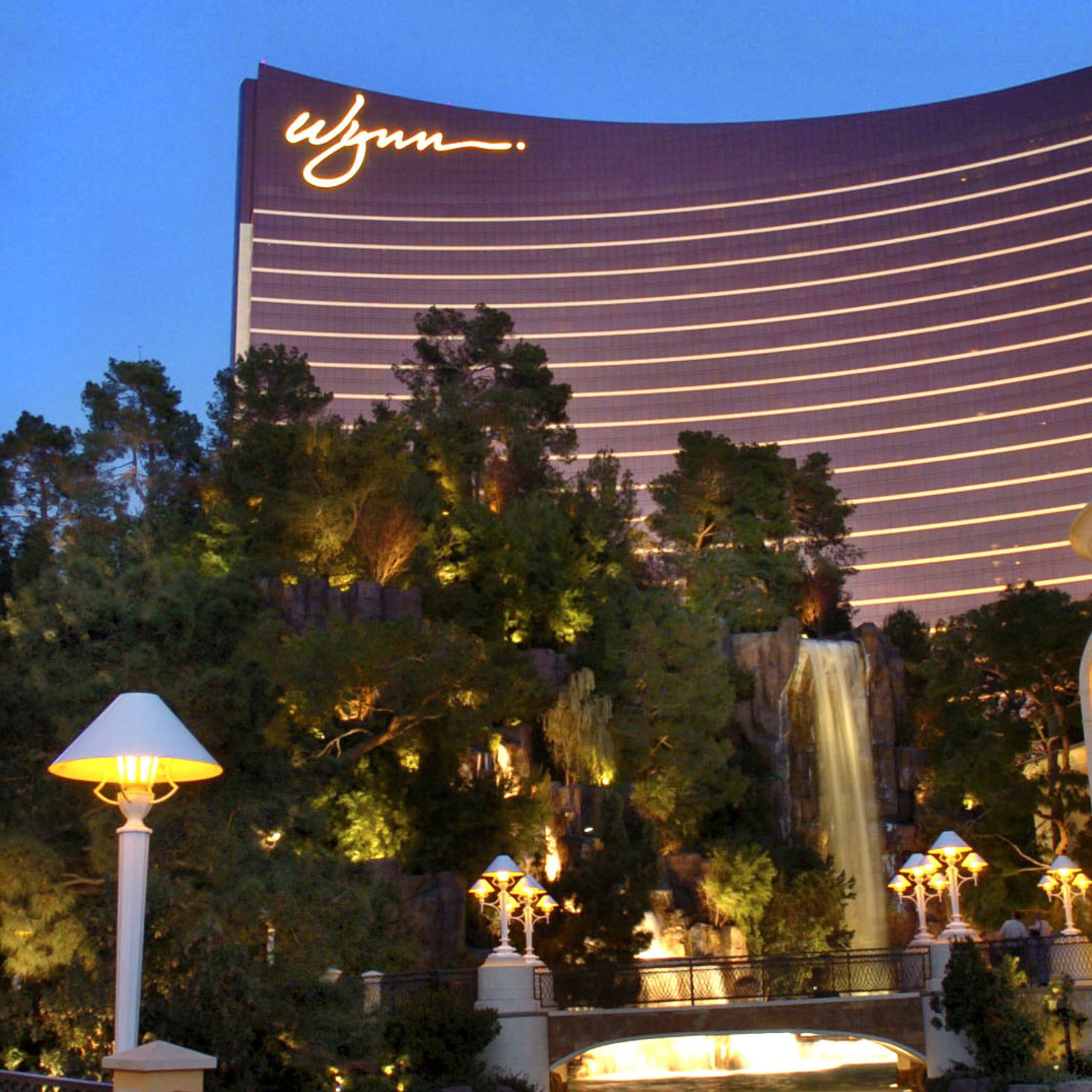 Las_Vegas_Wynn.jpg Wynn Casino Las Vegas 12"x12" Scrapbook Paper - Image 1