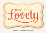 Diecut Titles My Mind's Eye Howdy Doody LOVELY - Image 2