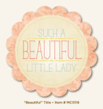 Diecut Titles My Mind's Eye Howdy Doody LOVELY - Image 3