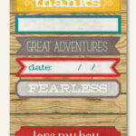 My Mind's Eye Miss Caroline DILLY DALLY ADVENTURES Sticker