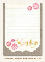 My Mind's Eye Miss Caroline DOLLED UP DieCut Titles - Image 3