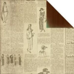 Kaisercraft MADAME BOUTIQUE Collection Double-Sided 12"X12" Cardstock Sheet - Image 5